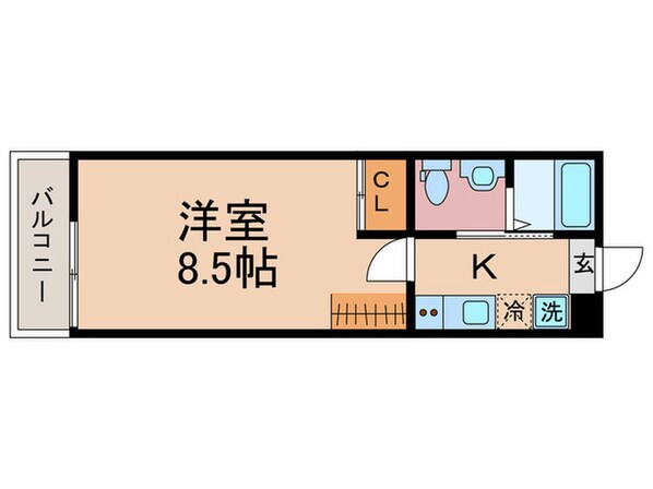 Kamo　River清水五条の物件間取画像